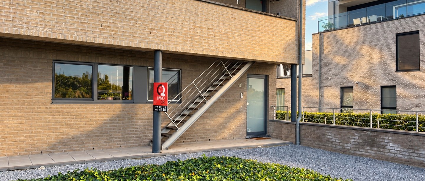 Gelijkvloerse verd. + tuin te huur in Beringen