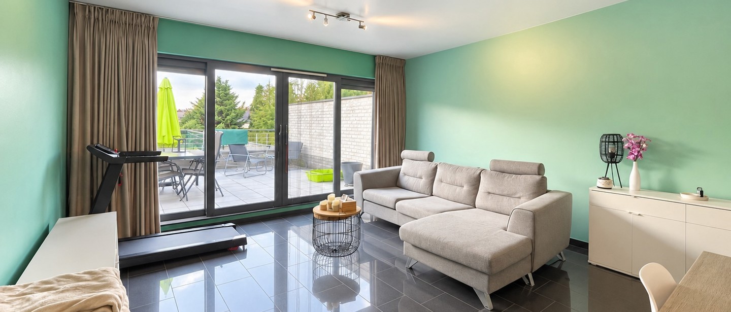 Gelijkvloerse verd. + tuin te huur in Beringen