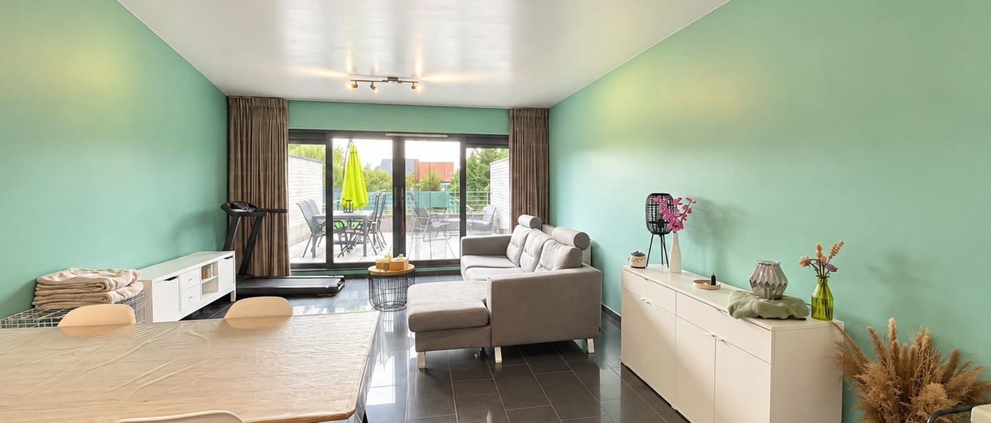 Gelijkvloerse verd. + tuin te huur in Beringen