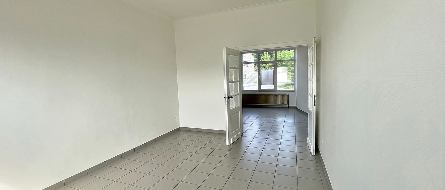 Gelijkvloerse verd. + tuin te huur in Lummen
