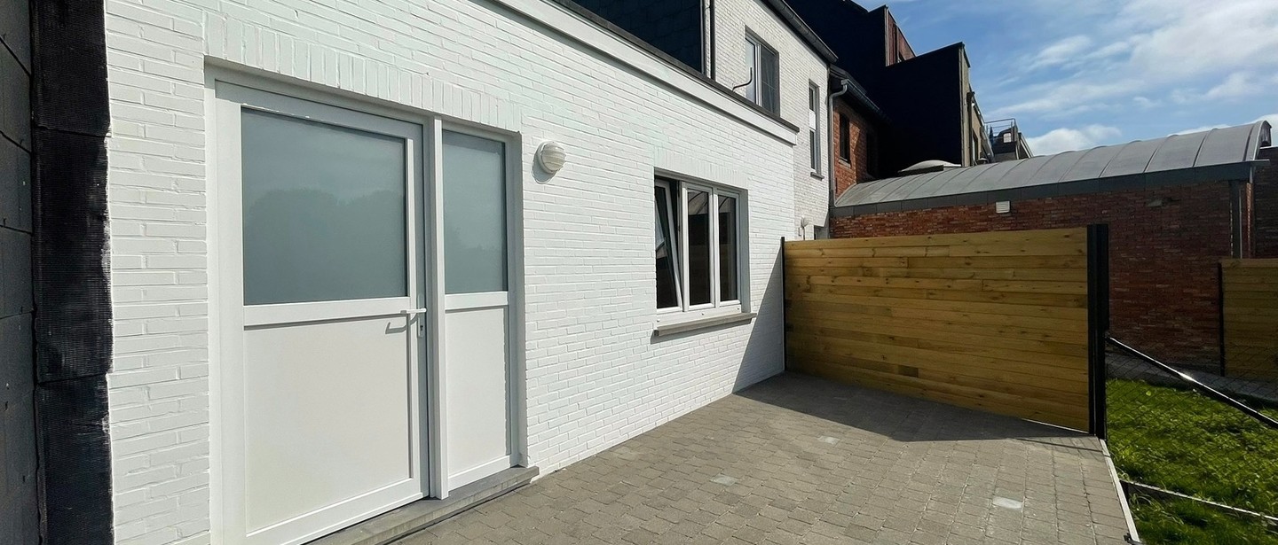 Gelijkvloerse verd. + tuin te huur in Lummen