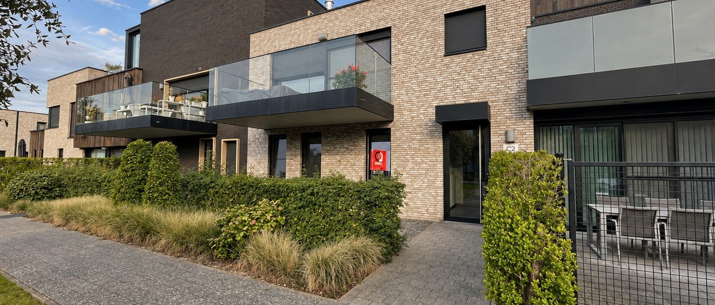 Gelijkvloerse verd. + tuin te huur in Veerle
