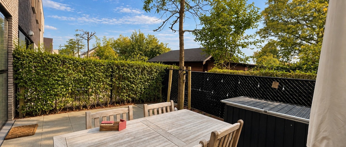 Gelijkvloerse verd. + tuin te huur in Veerle