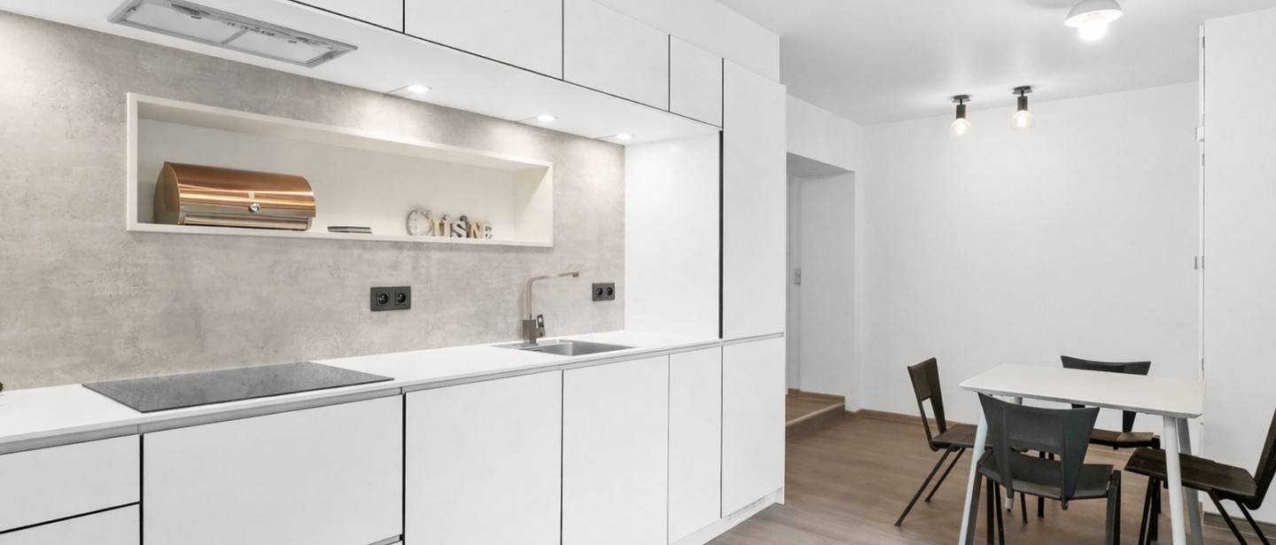 Gelijkvloerse verd. + tuin te koop in Genk