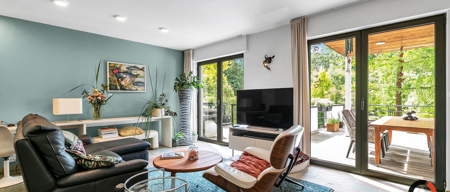 Gelijkvloerse verd. + tuin te koop in Genk