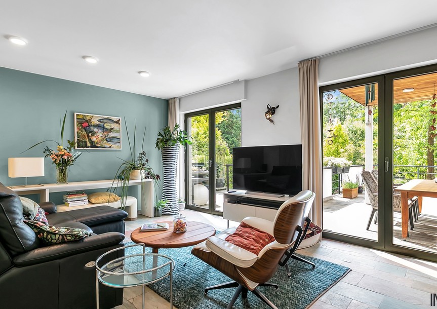 Gelijkvloerse verd. + tuin te koop in Genk