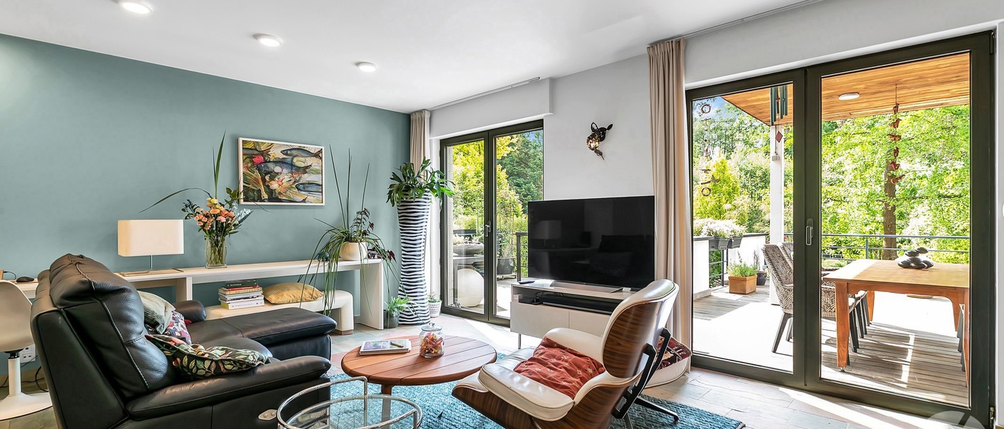 Gelijkvloerse verd. + tuin te koop in Genk