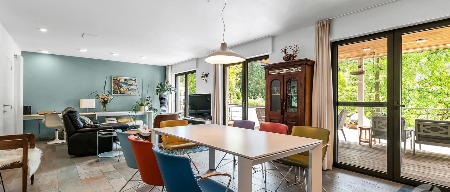Gelijkvloerse verd. + tuin te koop in Genk