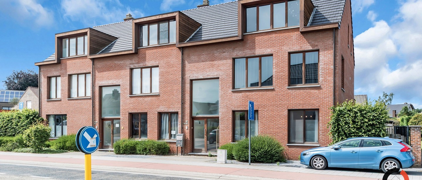 Gelijkvloerse verd. + tuin te koop in Ham