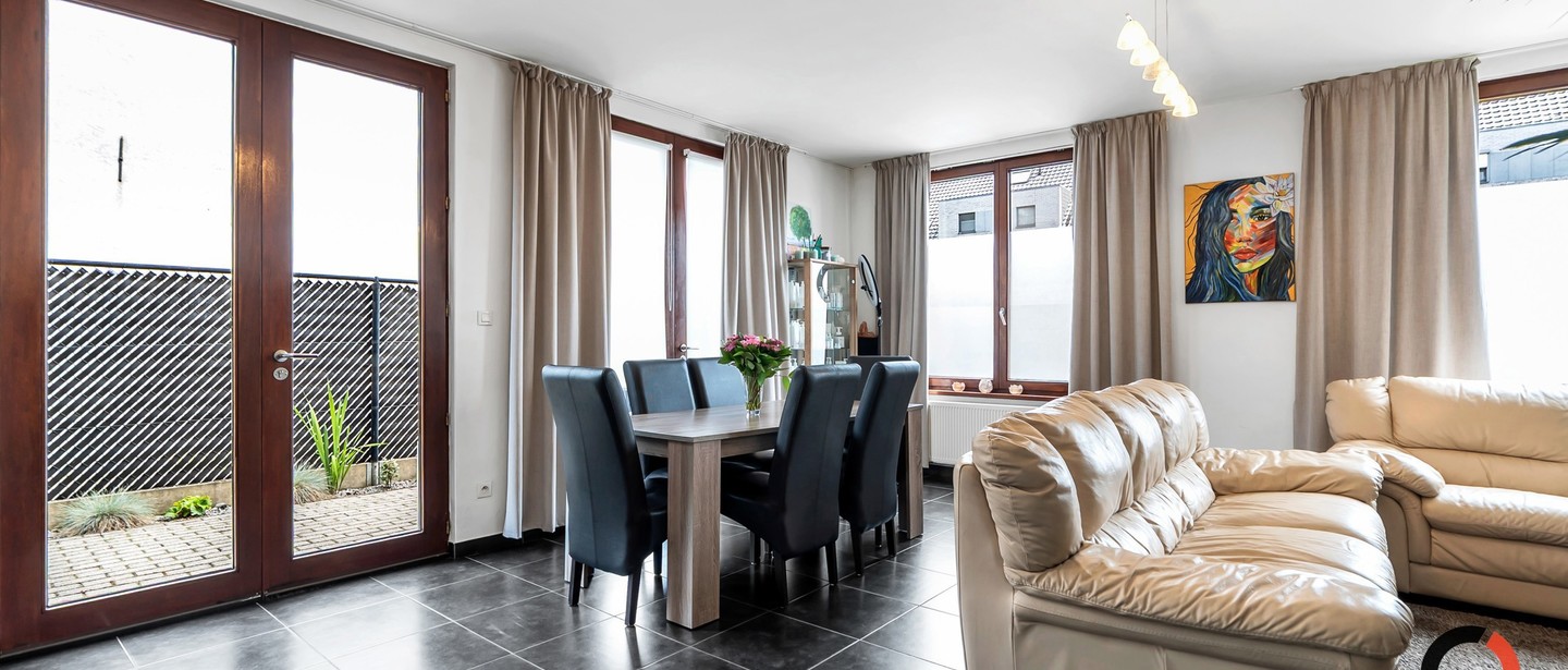 Gelijkvloerse verd. + tuin te koop in Ham