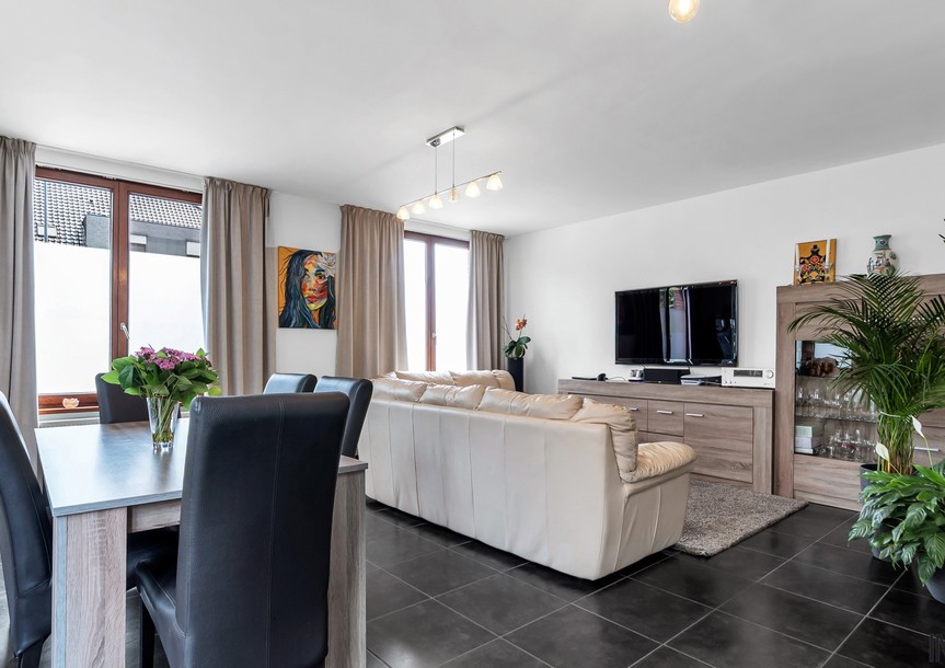 Gelijkvloerse verd. + tuin te koop in Ham