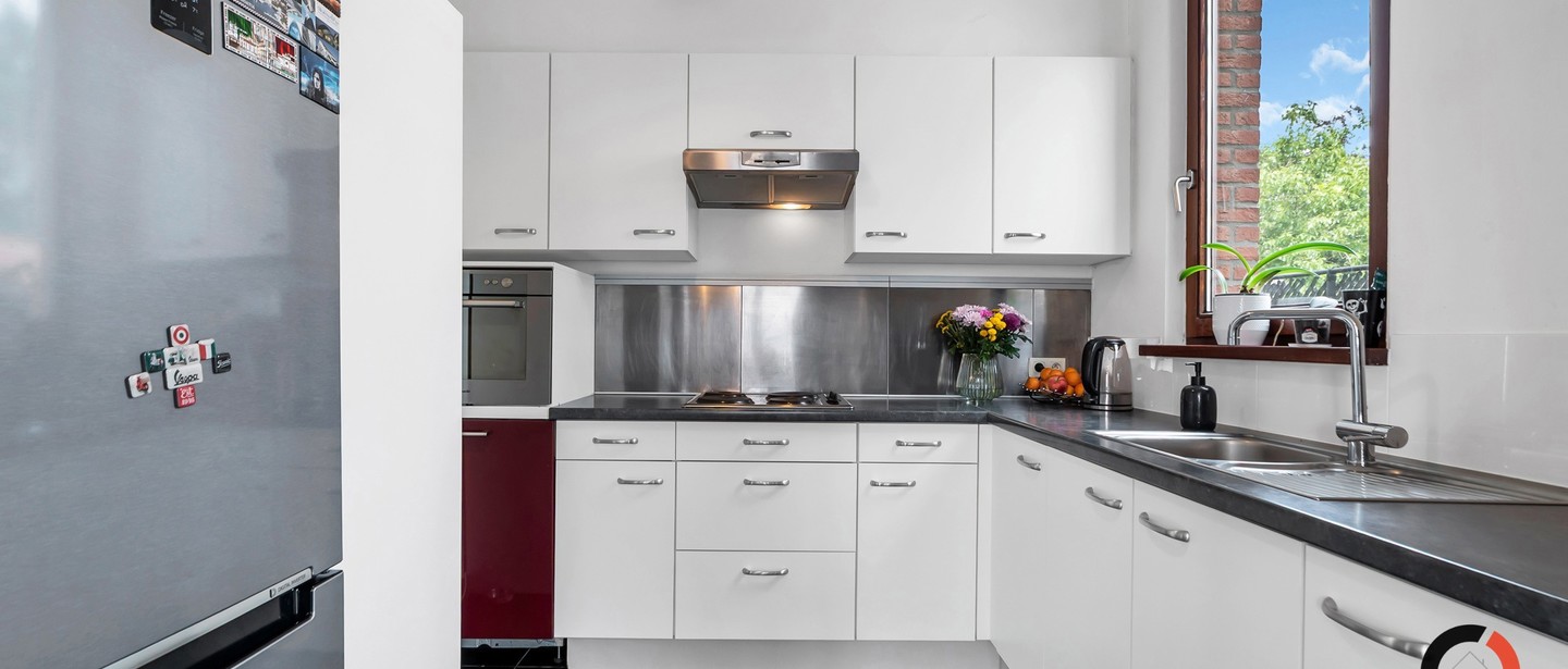 Gelijkvloerse verd. + tuin te koop in Ham